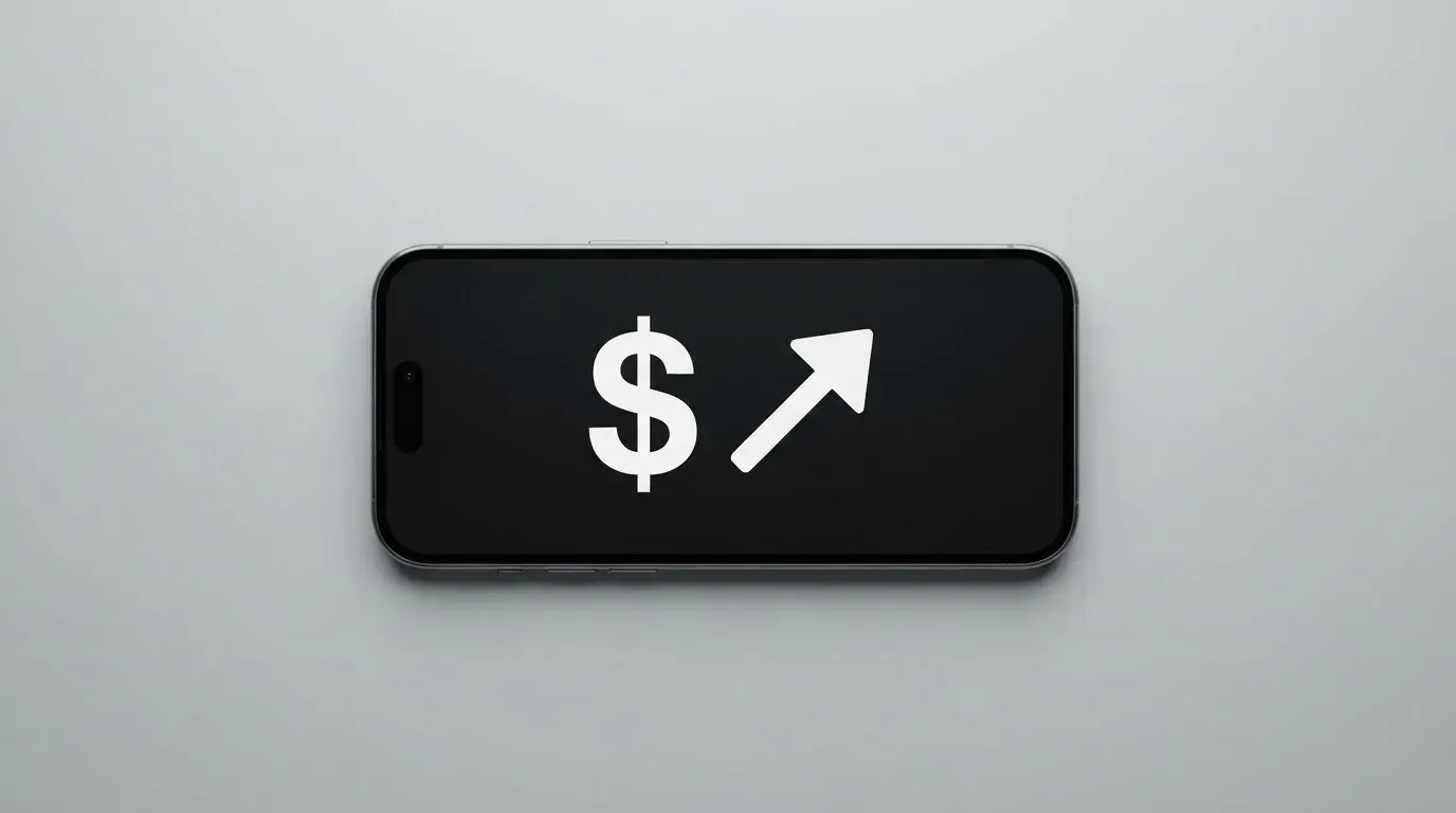 A phone showing a stablecoin transfer screen