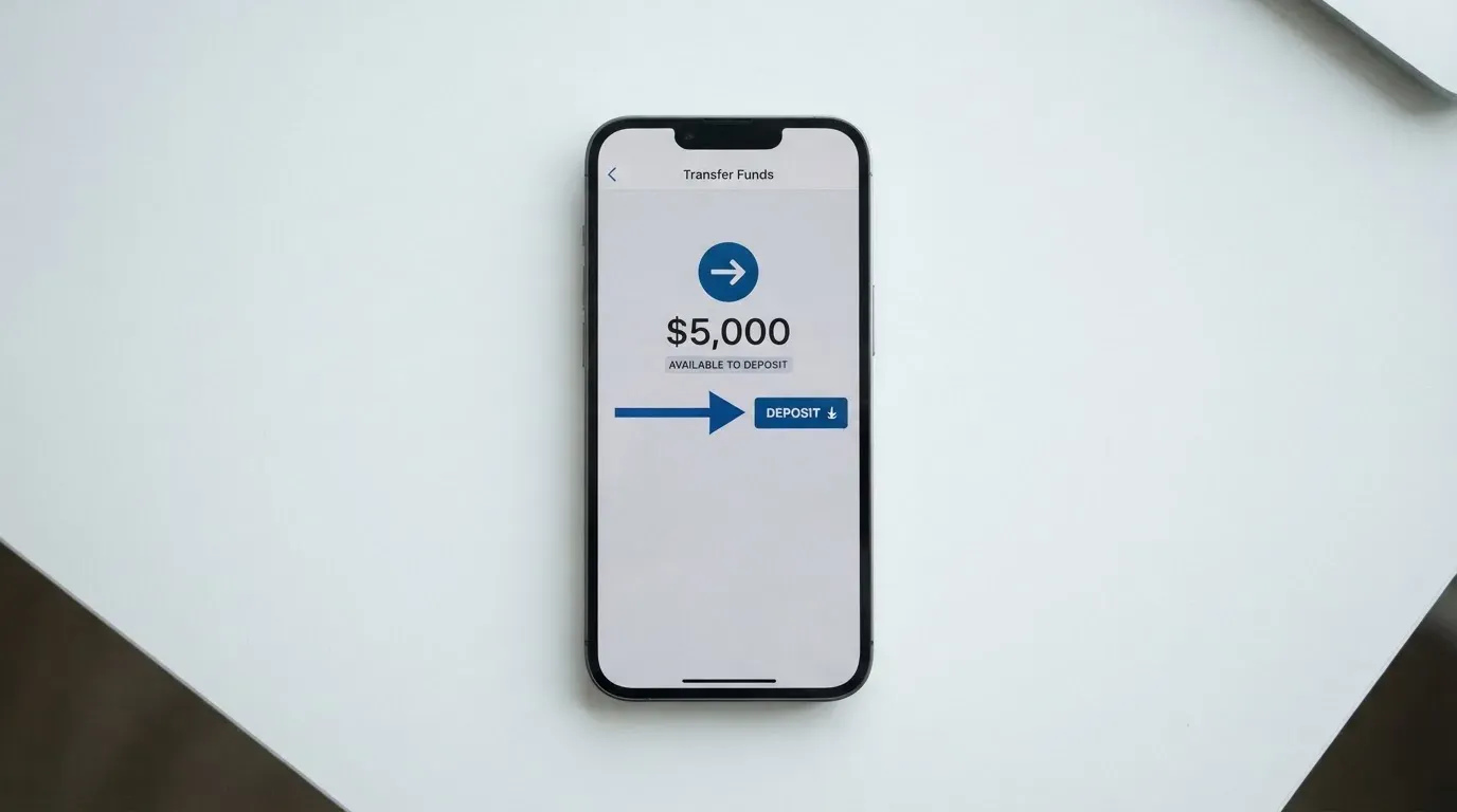 A phone showing a stablecoin transfer screen